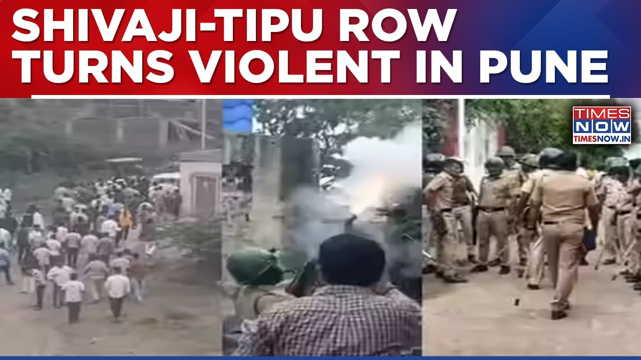 Violence Erupts After Congress Leader Compares Shivaji Maharaj With Tipu Sultan, Owaisi Says...