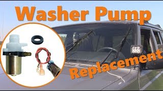 Washer Pump Replacement - YouTube