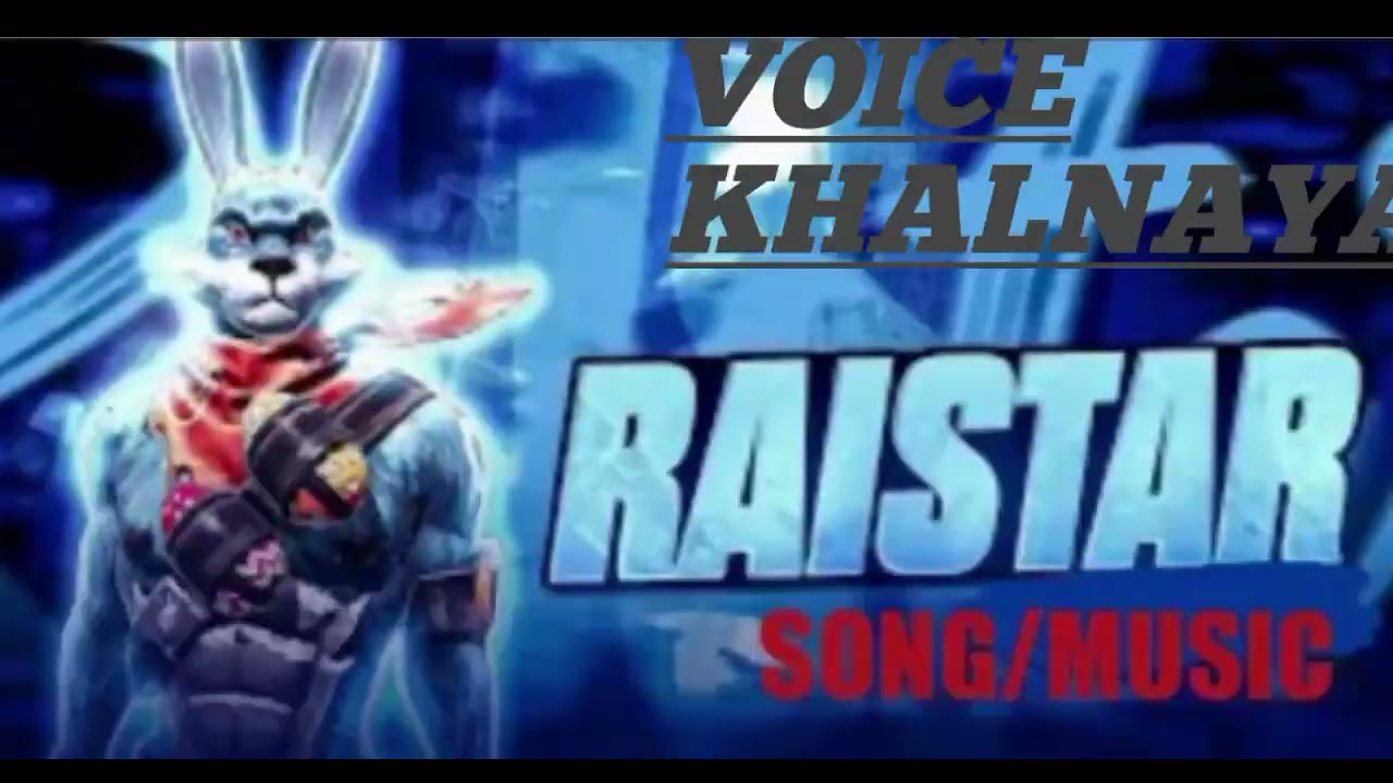 RAISTAR VOICE SONG  NAYAK NAHI KHALNAYAK HU ME   song  raistar raistarsong  songs  solovssquad