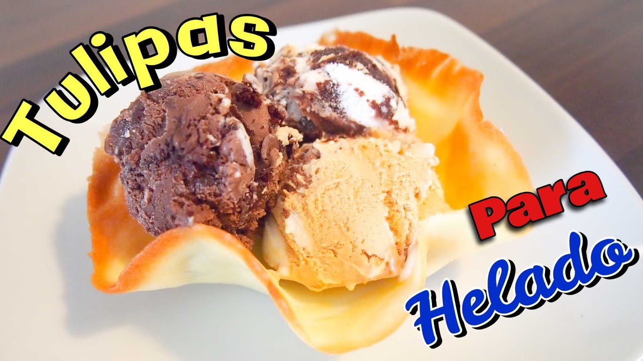 Tulipas para helados #73 - YouTube