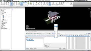Navisworks Tutorial 8: Beginner: 4D Simulation by Importing Schedule and Creating and Attaching Sets