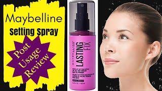 Maybelline Facestudio Lasting Fix Makeup Setting Spray ll Matte Finish  ll Best Setting Spray