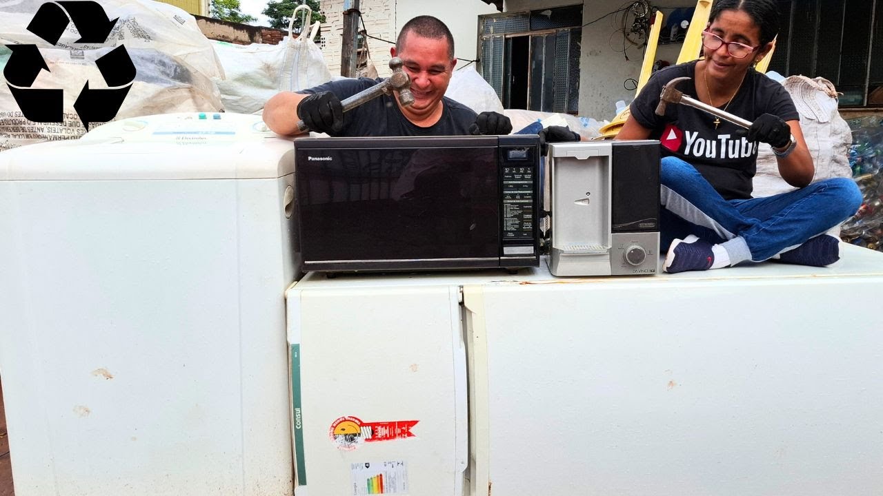 VOCÊ SABE GARIMPAR METAL FINO DE APARELHO ELÉTRICO ?