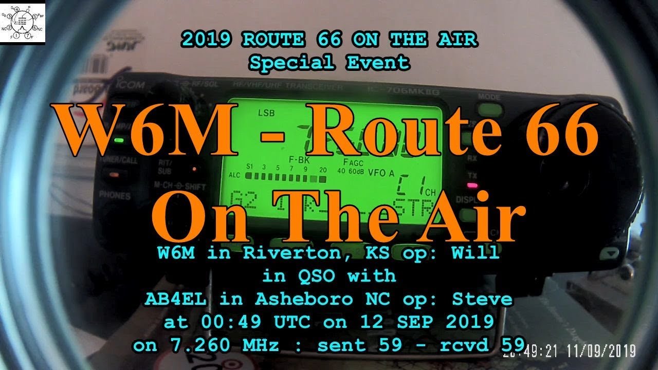 W6M Route 66 On The Air YouTube