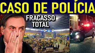 FRACASSOU!! EVENTO DE B0LSONARO FLOPA E VIRA CASO DE POLÍCIA E PRlSÕES SÃO EFETUADAS!! XlNGOU O GADO