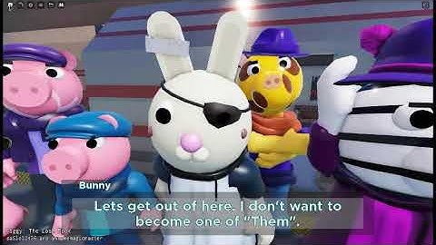 Piggy: The Lost Book Custom Cutscene: The train a Second Time.