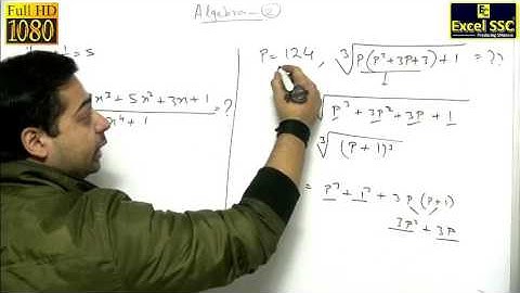 IMPORTANT: Advance ALGEBRA QUESTIONS - SSC CGL & Bank P.O Exam (Excel SSC Coaching Classes)