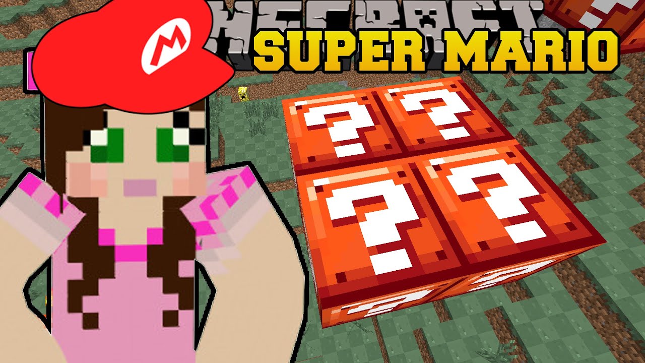 For Pat and Jen Super Mario Bros. Lucky Block MashUp Pack! - Maps