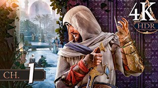 Assassin's Creed Mirage [4K/60fps HDR] (100%, Hard, Platinum) Part 1 - The Master Thief of Anbar