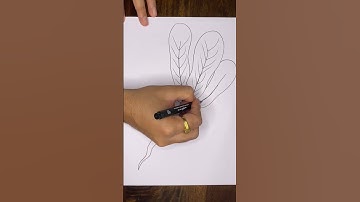 Simple memory drawing | vegetable drawing | Free tutorials @likeokplease #shorts