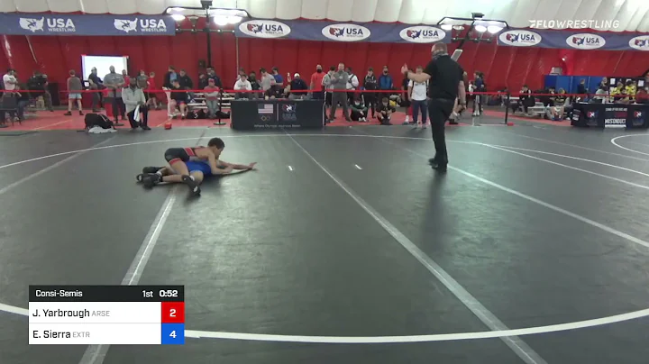 45 Kg Consolation - Javaan Yarbrough, Arsenal Wrestling Club Vs Edwin Sierra, Extreme Heat Wrestli