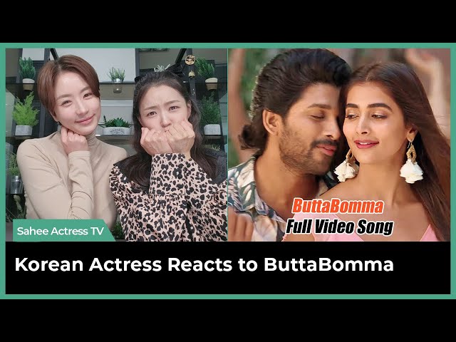 BUTTABOMMA | Ala Vaikunthapurramuloo | Allu Arjun | Full Video Song REACTION by Korean Actress!!! class=