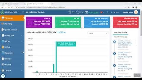 Giới thiệu hệ thống + Quản lý danh mục - Hệ thống quản lý nhà thuốc GPP Viettel