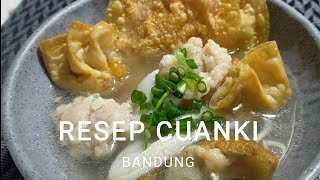 RESEP CUANKI BANDUNG