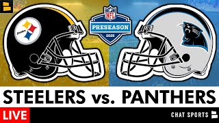 Steelers vs. Panthers Live Streaming Scoreboard, Free Play-By-Play, Highlights | NFL Preseason