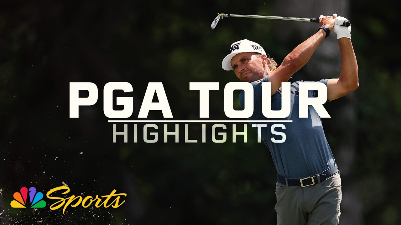PGA Tour Highlights 2026: Charles Schwab Challenge, Round 3 | Golf on NBC Sports