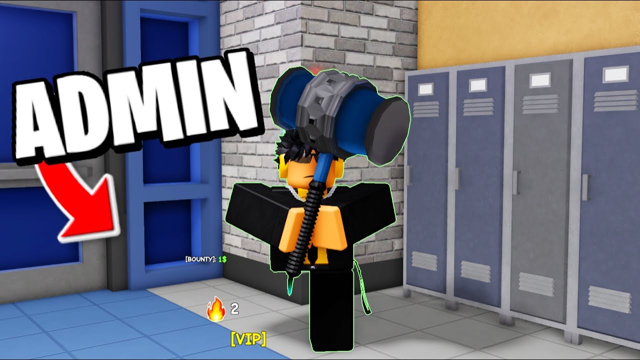 I Banned HACKERS with ADMIN in Roblox Fight In A School! - YouTube