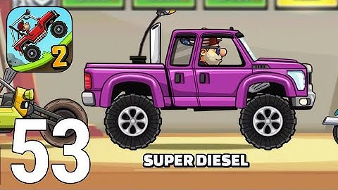 Hill Climb Racing 2 Gameplay Walkthrough Part 53 - Super Diesel (iOS, Android )