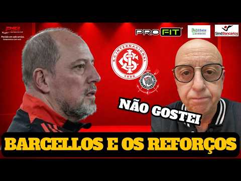 #INTER:O QUE DISSE BARCELLOS SOBRE REFORÇOS/O QUE É URGENTE NA JANELA/PEDREIRA NA CB