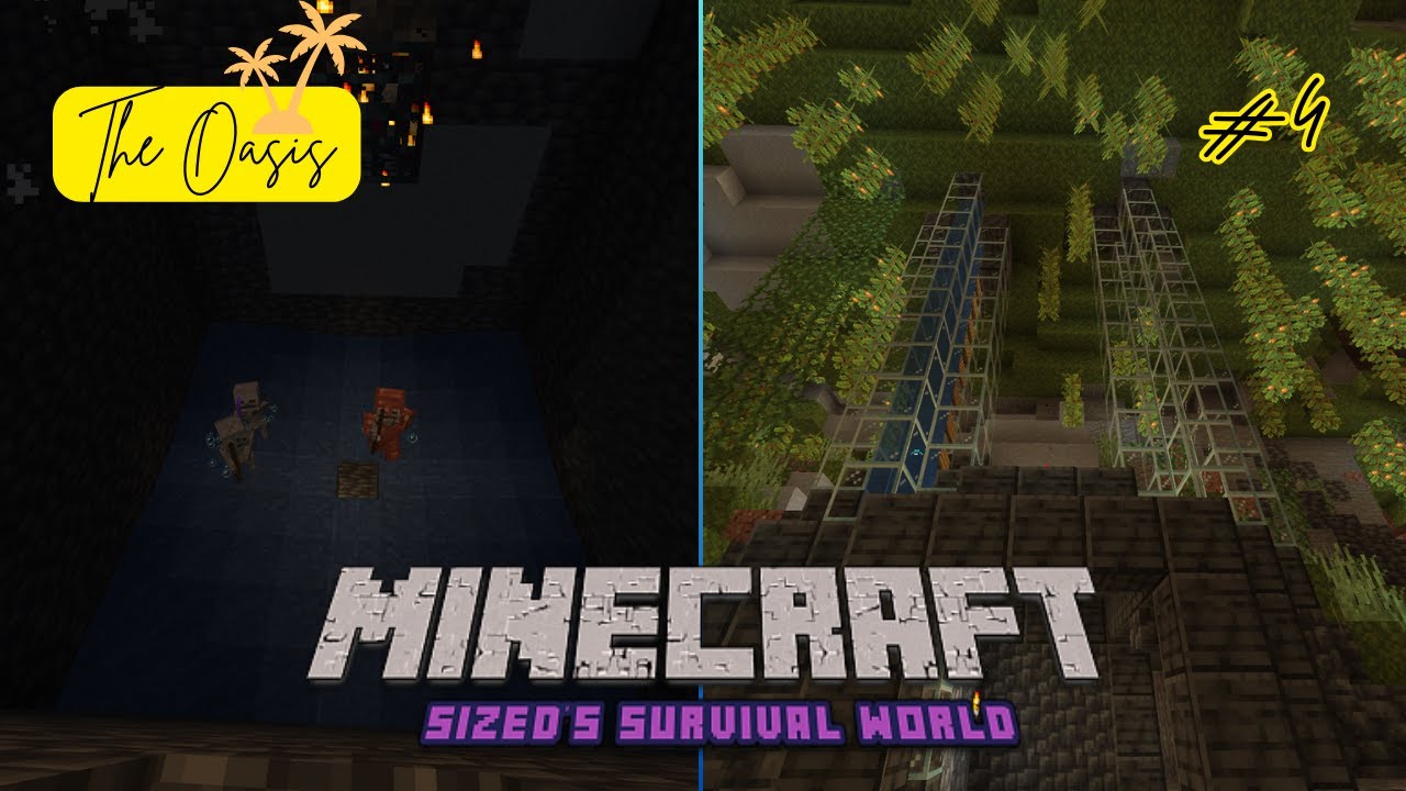 Our First XP Farm: Skelly Spawner XP Farm Tutorial | Minecraft Single Player Survival (1.21)