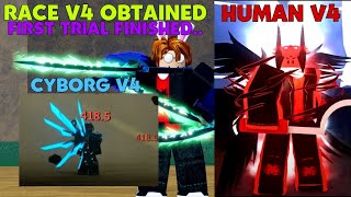 How to do Trial 1 V4 Awakening #roblox #bloxfruits #robloxindonesian , fruit game