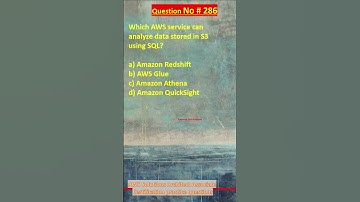 Question No. 286 | AWS Solutions Architect Associate Certification Practice Questions | #aws #shorts