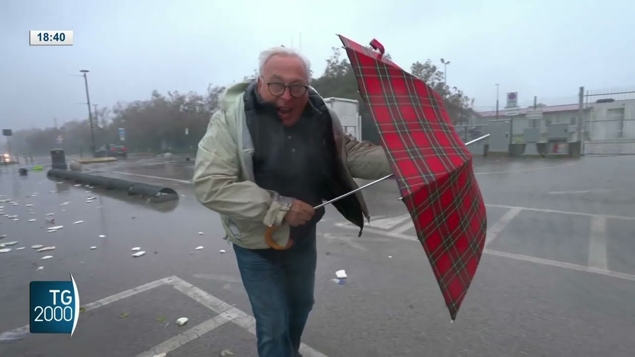 Ondata di maltempo su tutta Italia. Allerta rossa su Sardegna e Abruzzo