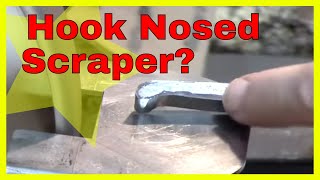 Make a Round Nose Hook Wood Turning Scraper from High Speed Steel