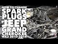 How to change spark plugs Jeep Grand Cherokee WK2 2010-2014 V6 (Long)