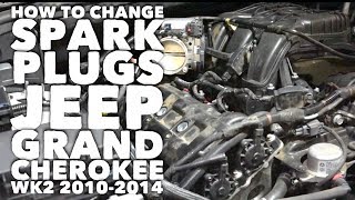 How to change spark plugs Jeep Grand Cherokee WK2 20102014 V6 (Long)