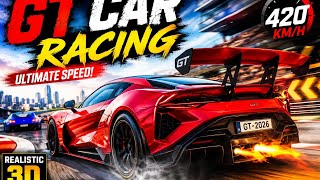 GT CAR GAMES 3d reacing #GAMER ++😱 screenshot 5