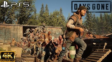 Days Gone Gameplay | FREE TO USE NON COPYRIGHT.
