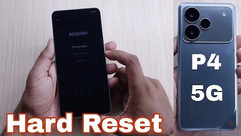 Realme P4 5G Full Reset