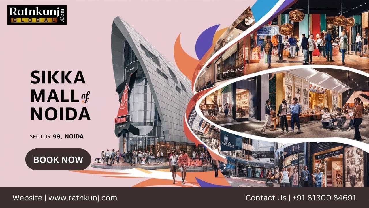 Sikka Mall of Noida |☎️ 8130084691 For Free Site Visit | Retail , Office & Studio | Noida Expressway