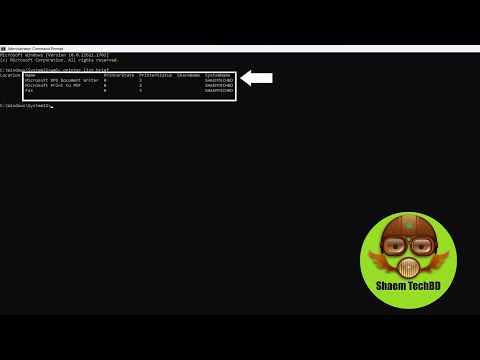 How to View All Printers on Windows 11 from Command Prompt