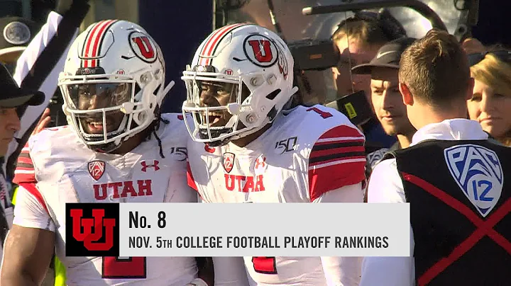 Utah checks in at No. 8 in first College Football Playoff rankings - DayDayNews