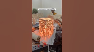 Macrame Workshop at kozhikode, kerala | Malayalam | Macrame Lamp