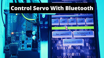 How To Control Servo Motor Speed With Bluethooth Module || #16 Arduino Project