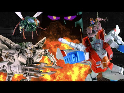 Starscream VS Starscream VS Waspinator!!! | The End of Transformers | Stop Motion Animation Finale