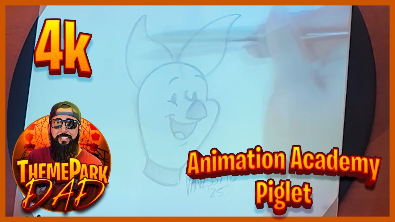 [April 2025] ✍🏼 Learn to draw Piglet at DCA's Animation Academy - 4K