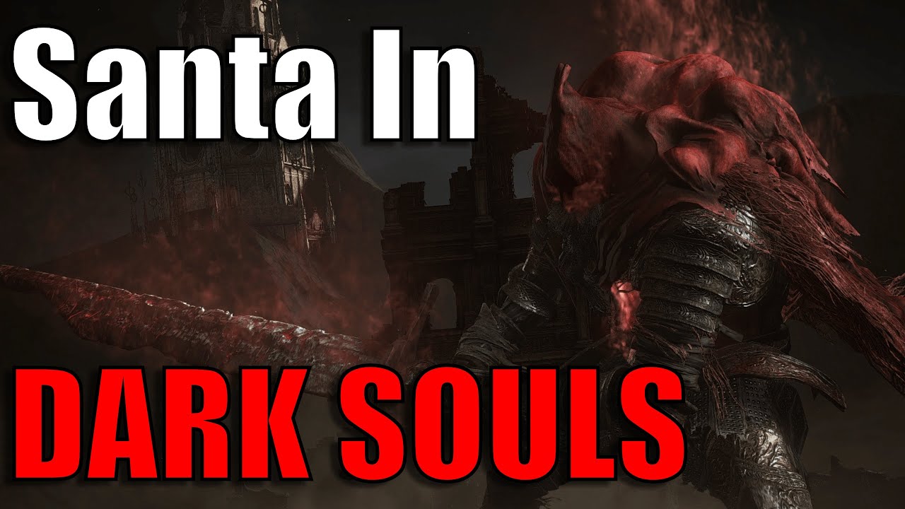 Can You BEAT Dark Souls 3 As SANTA??