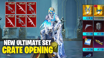 Cryonix Wraith Ultimate Set Crate Opening | New Ultimate Set Crate Opening|Crate Opening PUBG MOBILE