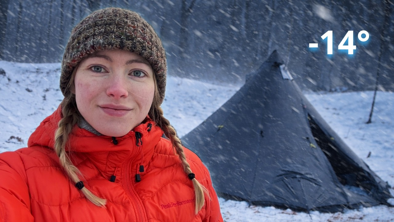 I Was Scared Camping in This Winter Storm