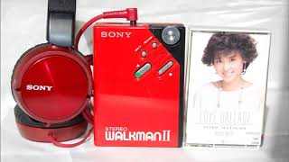 極上サウンド調整品 カワイイレッド WALKMANⅡ SONY 世界伝説のウォークマン2 特別な復元レア品 WM-2 新品同様サウンドにリファビッシュ！