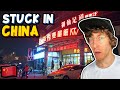 Delayed flight stuck in china