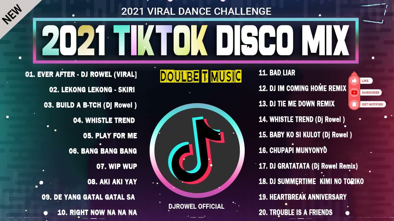 ✅2021 TIKTOK DISCO MIX | Viral Remix Top Chart Nonstop | Dj Rowel Playlist  | Doulbe T Music