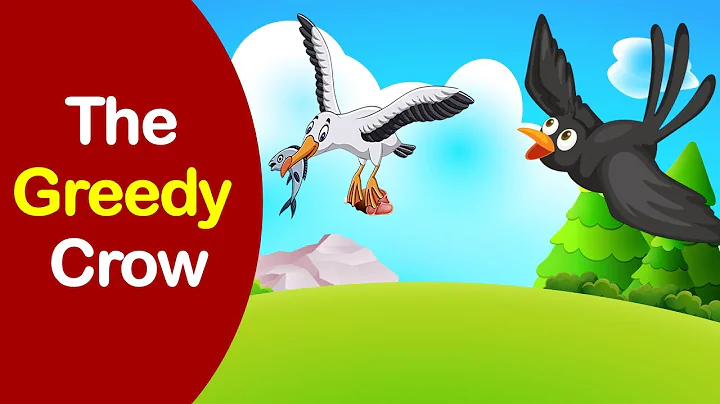 The Greedy Crow with English Subtitle |  Jataka Tales In English | English Stories 🤝🏽🤝🏽