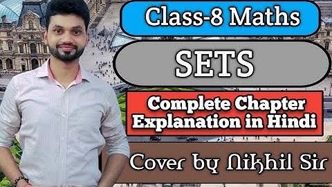 Mathematics Today Solutions,Sets,Chapter-6, Class-8th, #sets