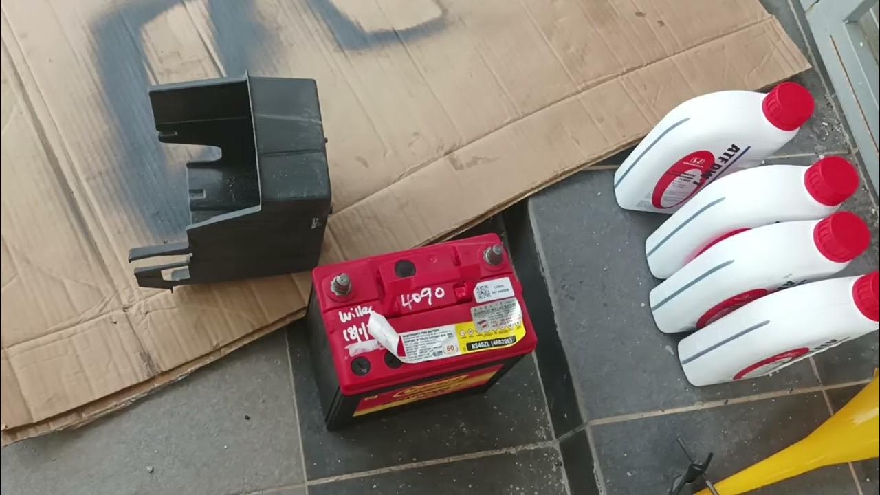 Cara menukar ATF Filter (Filter minyak gearbox) Honda Jazz GE tahun