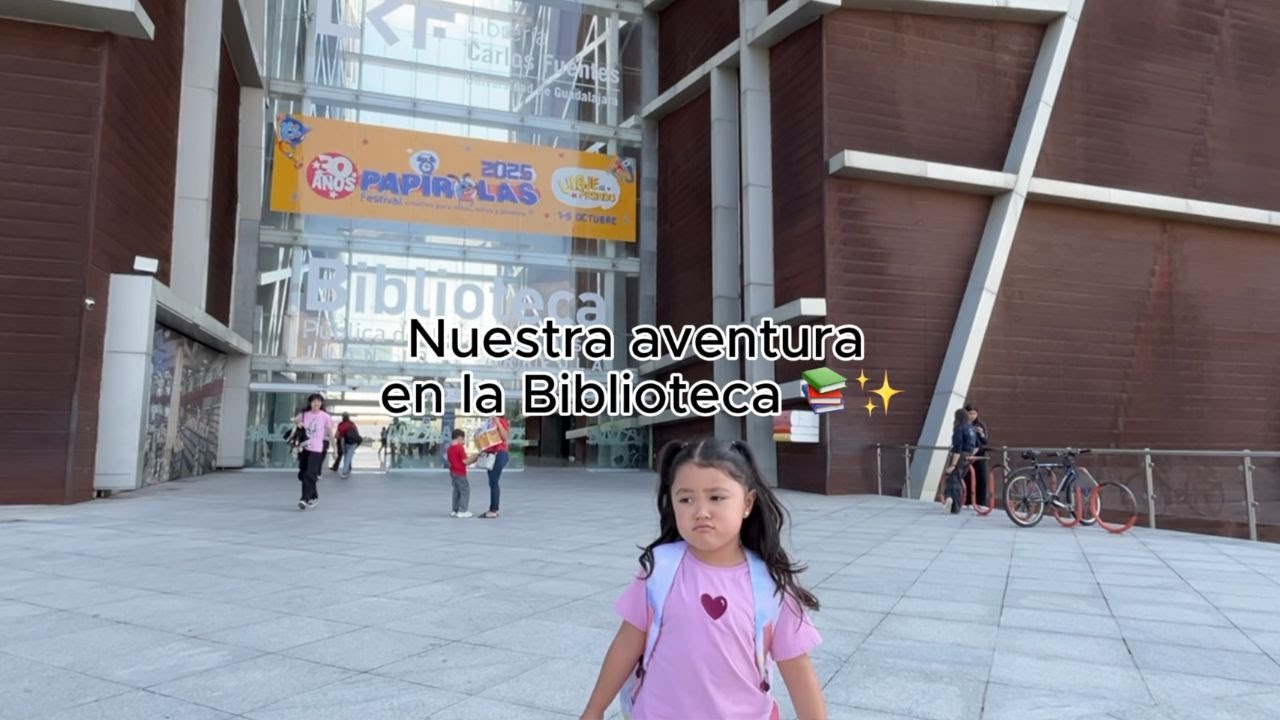 Descubriendo la Biblioteca Pública de Jalisco con mi hija 💛📖